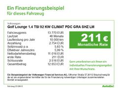 Volkswagen Golf Lounge 1.4