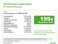 Skoda Fabia Essence 1.0